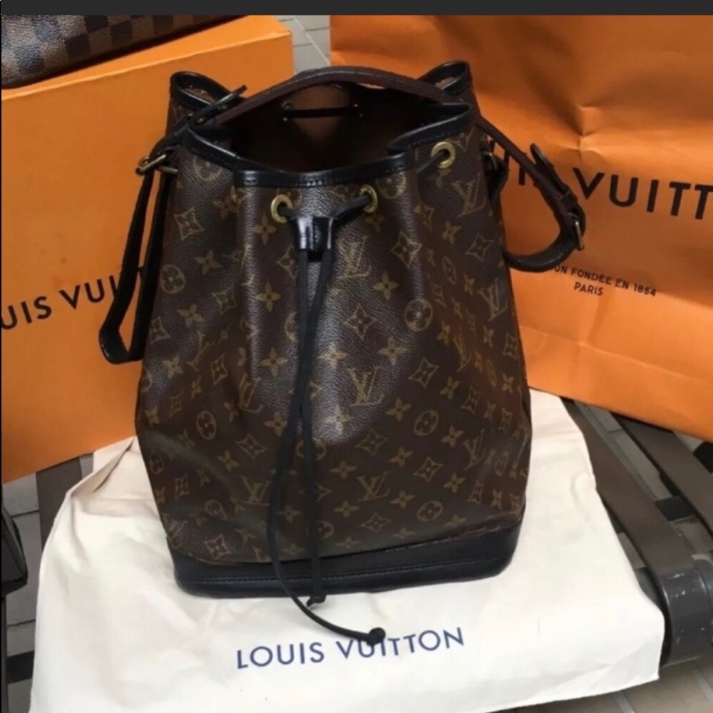 Louis Vuitton Noe Drawstring Authentic Bag